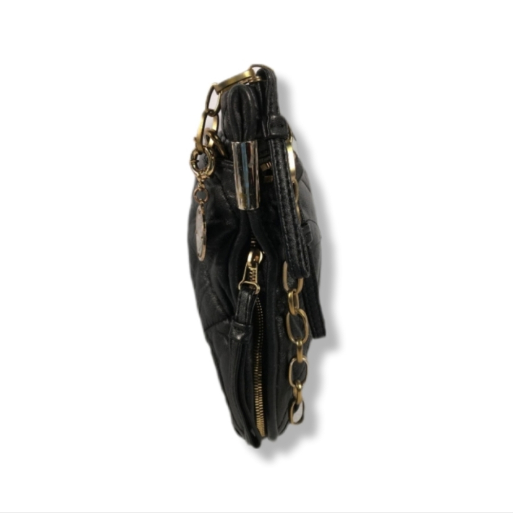LANVIN Paris Vintage soft black Italian leather Lanvin purse - Picture 6 of 14